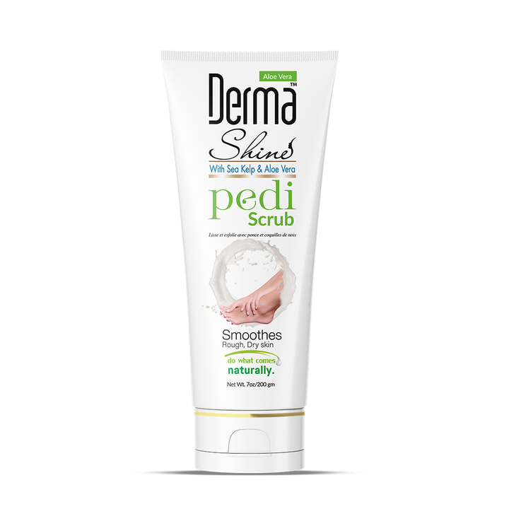 Derma Shine Sea Kelp & Aloe Vera Pedi Scrub 200 GM