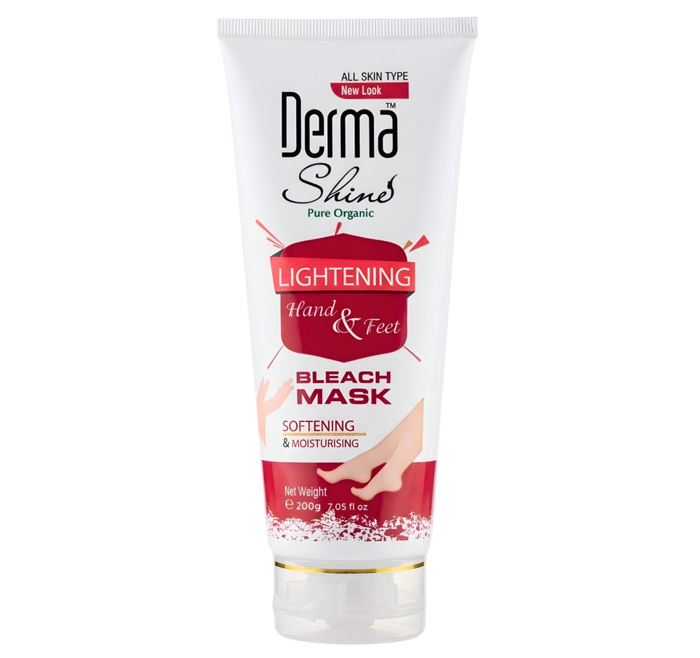 Derma Shine Hand & Feet Lightening Bleach Mask 200 GM
