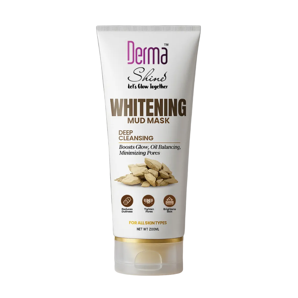 Derma Shine Mud Whitening Mask 200 GM