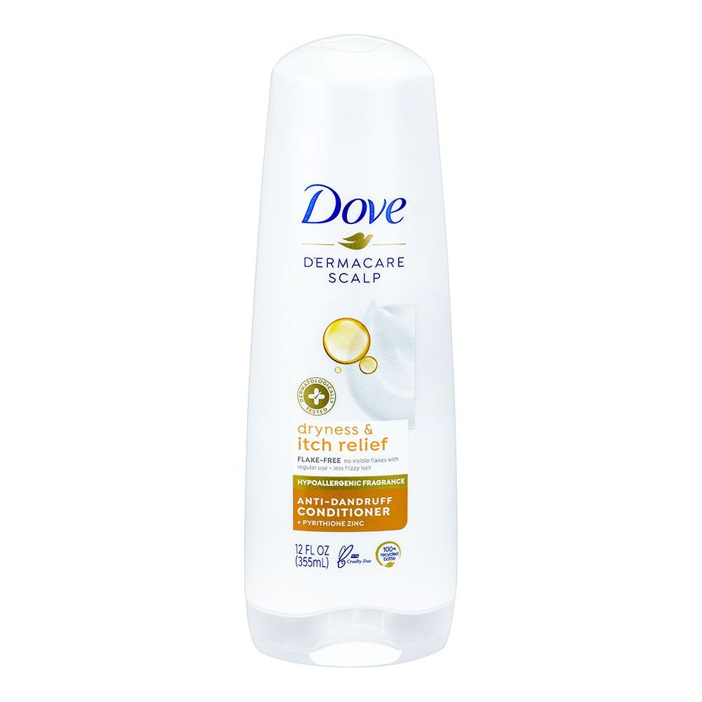 Dove Derma Care Scalp Dryness & Itch Relief Anti-Dandruff Conditioner 355 ML