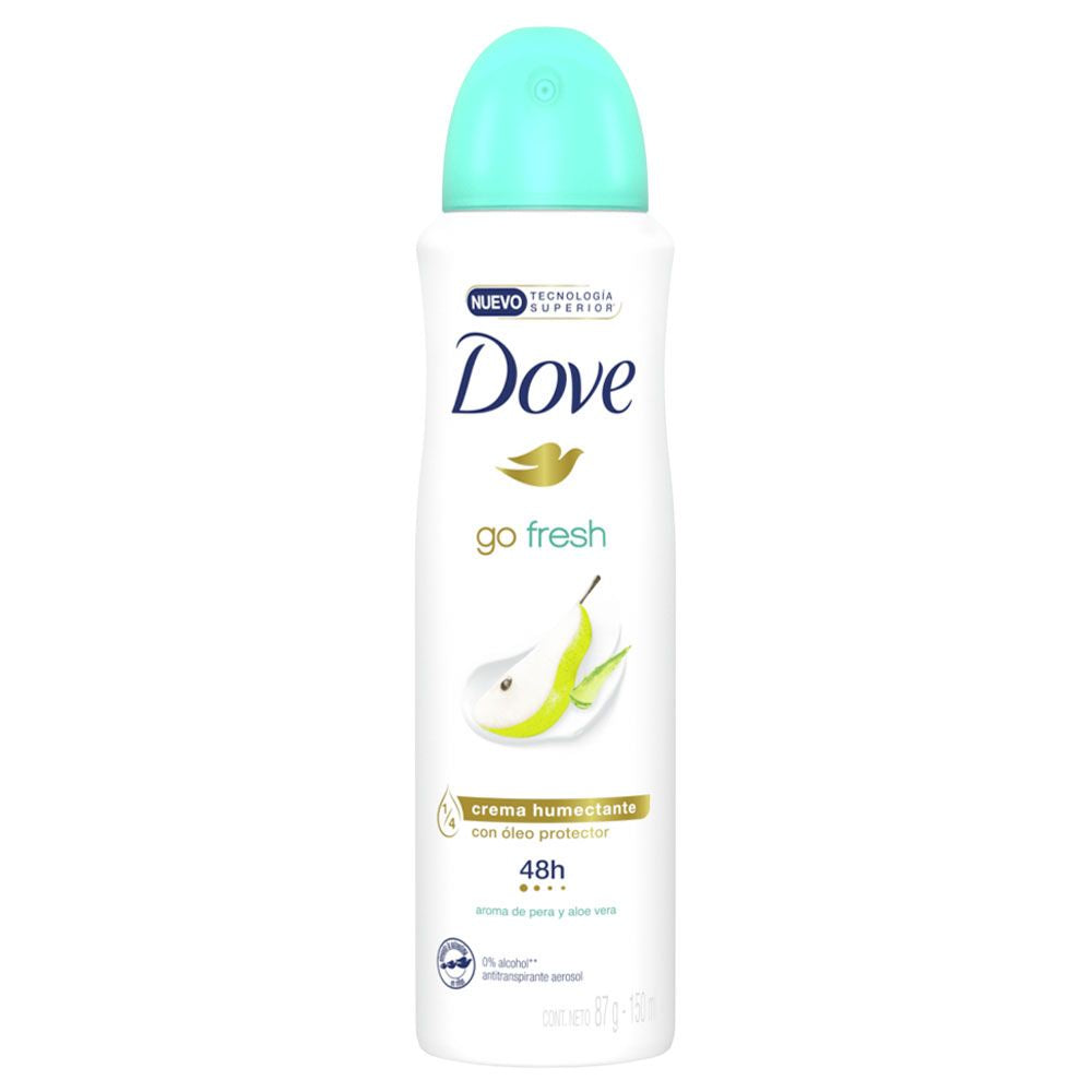 Dove Go Fresh Pear & Aloe Vera 48H Antiperspirant Spray 150 ML