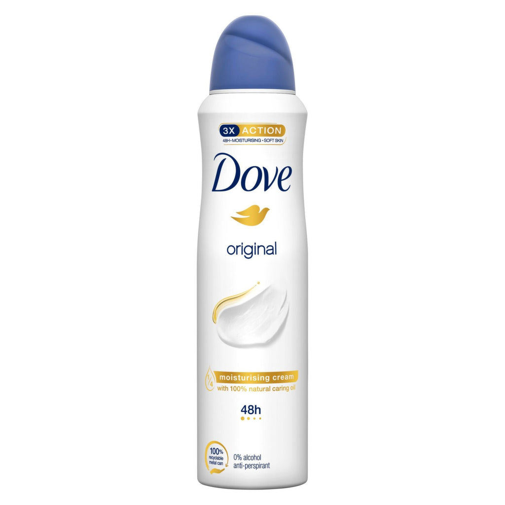Dove Original Moisturising Cream Deodorant Body Spray 150 ML