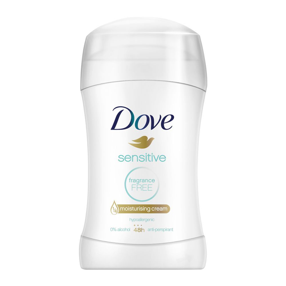 Dove Sensitive Antiperspirant Stick 40 GM
