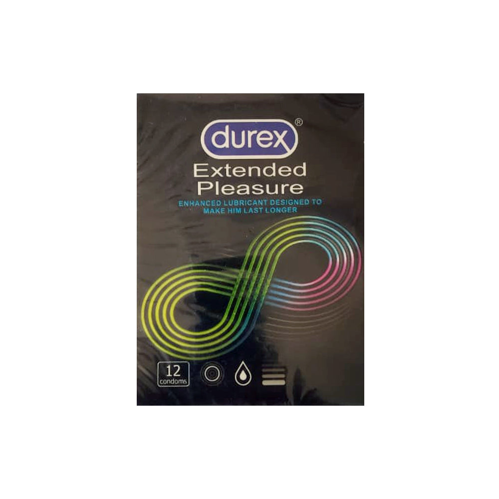 Durex Extended Pleasure Condoms 12 Pieces