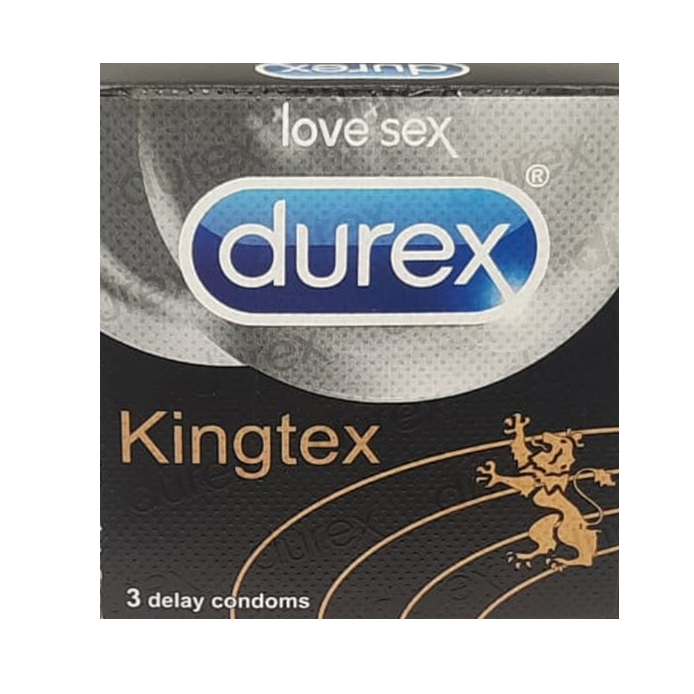 Durex Kingtex Delay Condoms 3 Pieces