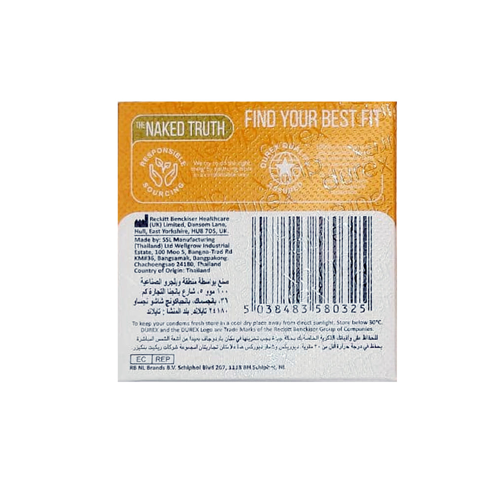 Durex Warming Pleasure 3 Pieces