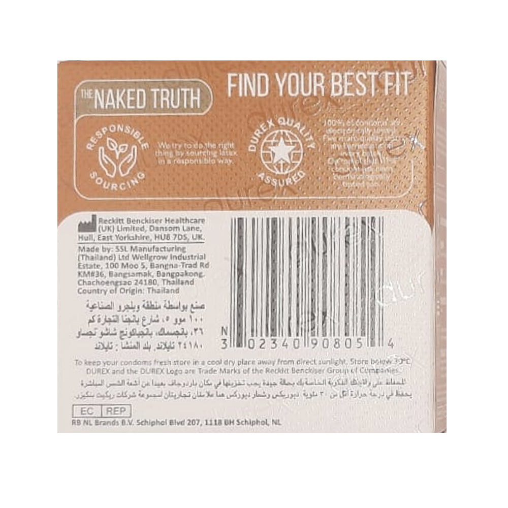 Durex Real Feel Condoms 3 Pieces