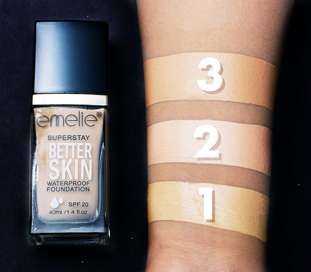 Emelie Better Skin Foundation SPF 20 40 ML