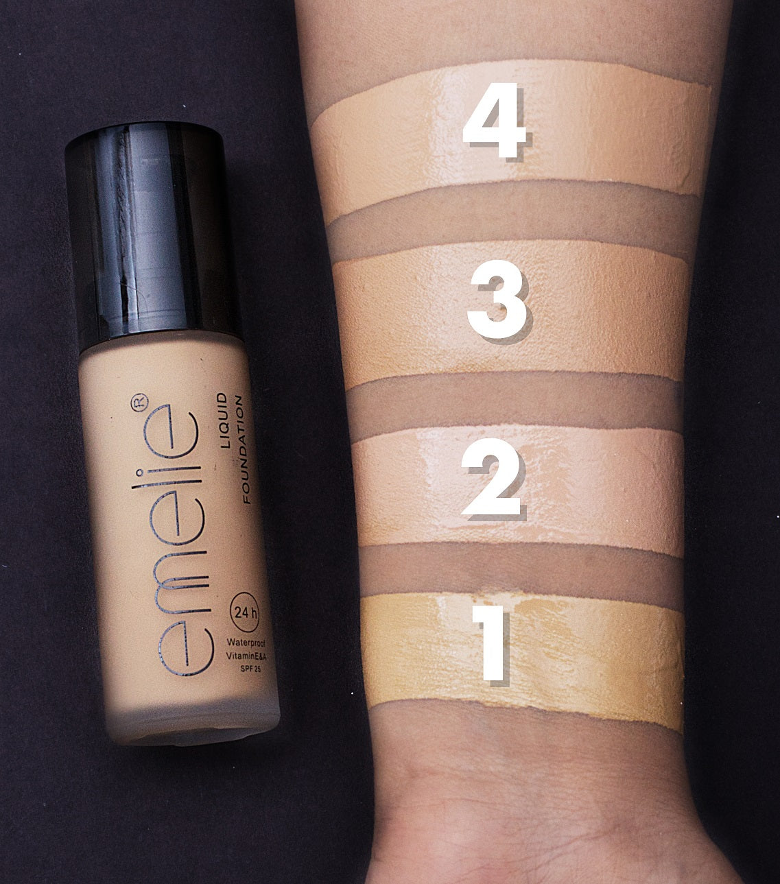 Emelie Liquid Foundation 40 ML