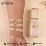 Emelie Skin Perfector Liquid Foundation SPF 50+ Matte Waterproof 30 ML