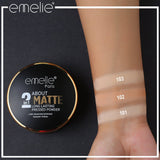 Emelie 2 in 1 Matte Pressed Powder