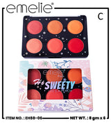 Emelie Hi Sweety 6 Colour Blush Kit