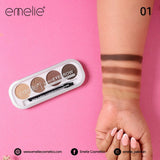 Emelie SuperEyebrow 4 Color Ultimate Eyebrow Palette
