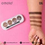 Emelie SuperEyebrow 4 Color Ultimate Eyebrow Palette
