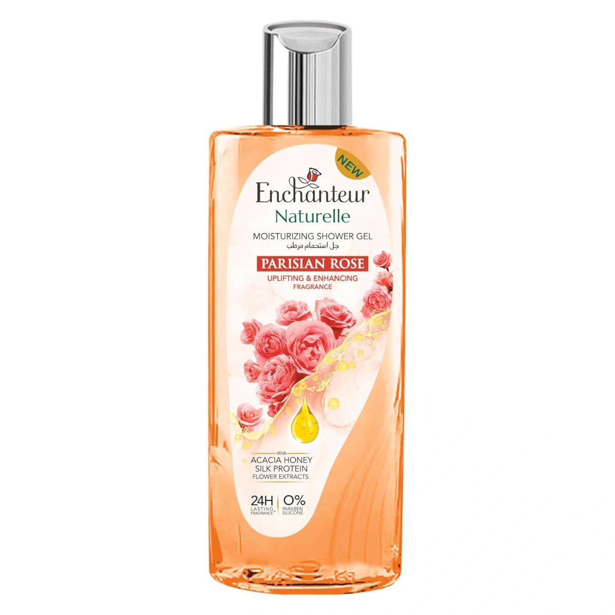 Enchanteur Naturelle Moisturizing Shower Gel 250 ML