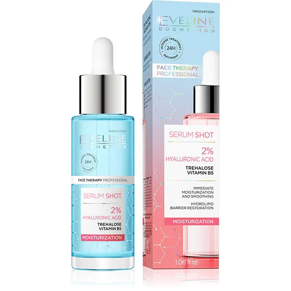 Eveline Serum Shot 2% Hyaluronic Acid – Moisturization 30 ML