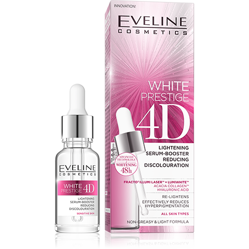 Eveline White Prestige 4D Lightening Serum Booster 18 ML
