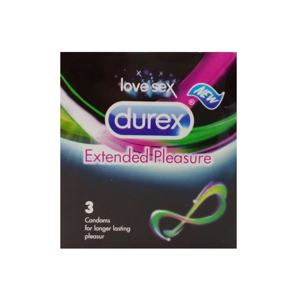 Durex Extended Pleasure Condoms 3 Pieces