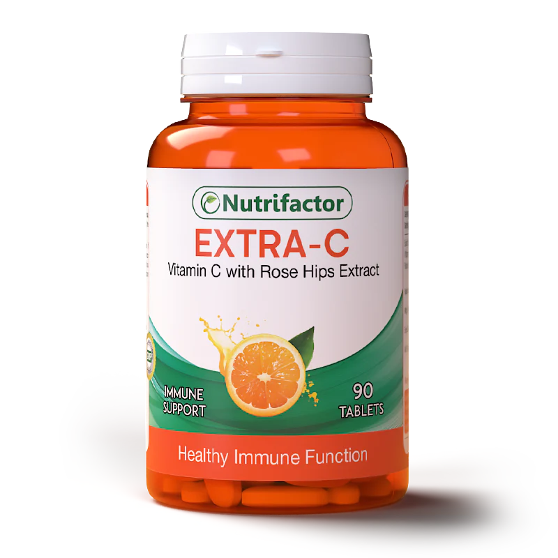 Nutrifactor Extra-C Vitamin C With Rose Hips