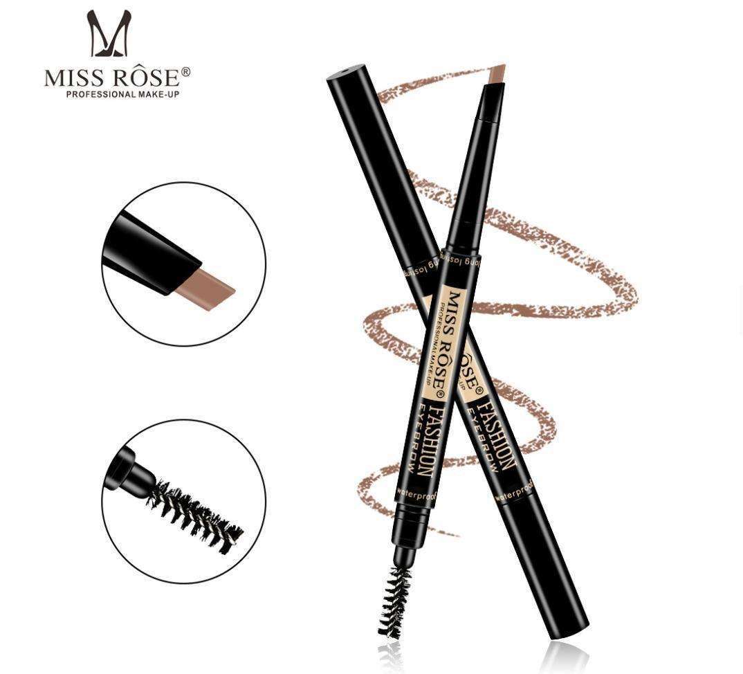 Miss Rose 2 in 1 Eyebrow Pen and Brush Brown
