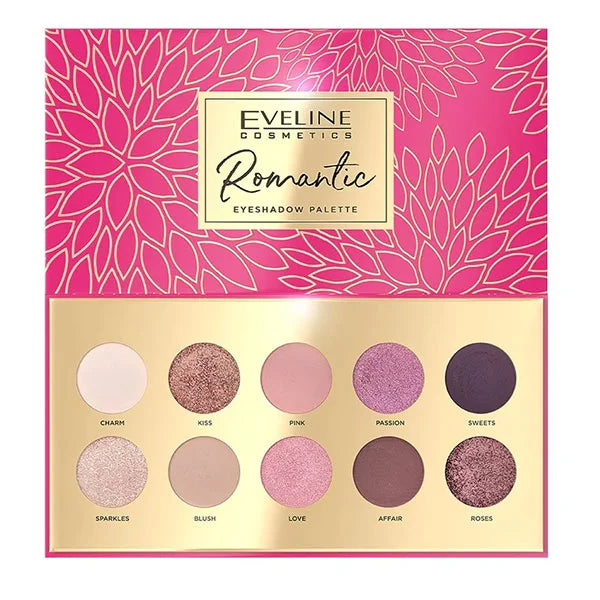 Eveline Romantic Eyeshadow Palette 10