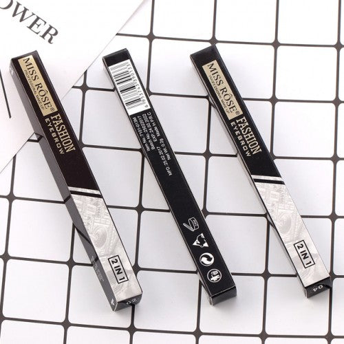 Miss Rose 2 in 1 Eyebrow Pen and Brush Brown