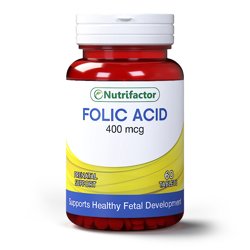Nutrifactor Folic Acid 400 MCG 60 Tab