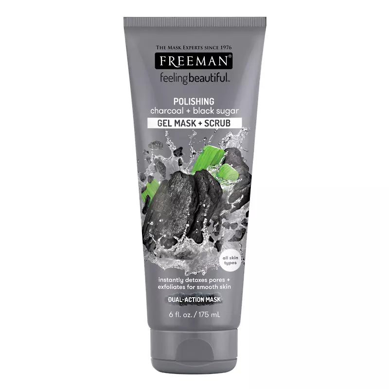 Freeman Charcoal & Black Sugar Polish Mask 175 ML