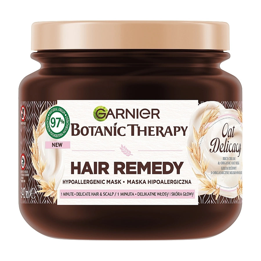 Garnier Botanic Therapy Hair Remedy Oat Delicacy Mask 340 ML