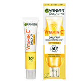 Garnier Skin Active Vitamin C Daily UV Brightening Fluid Invisible SPF50+ 40 ML