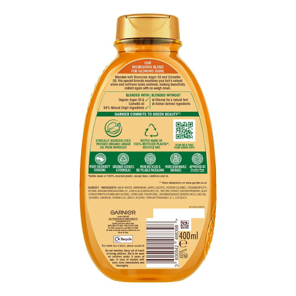 Garnier Ultimate Blends Argan Camellia Oils Shampoo 400 ML