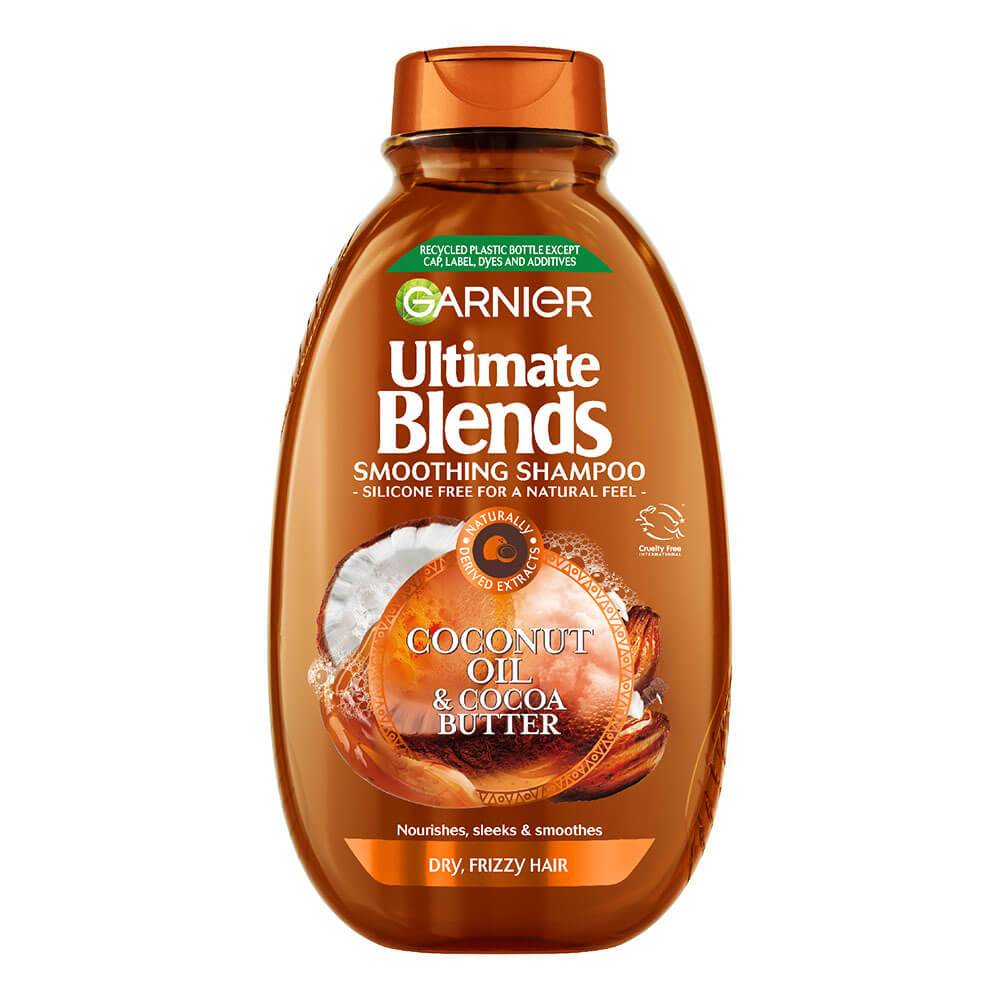 Garnier Ultimate Blends Cocoa Butter & Coconut Oil Shampoo For Frizzy 400 ML