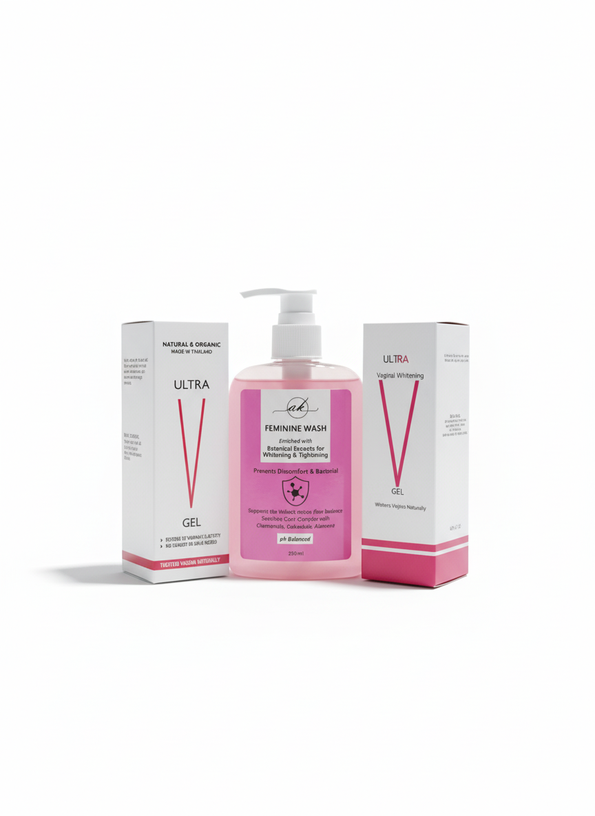 Ultra V Gel (Whitening + Tightening) & AK Feminine Wash
