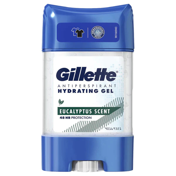 Gillette Antiperspirant Hydrating Gel Eucalyptus Scent 70 ML
