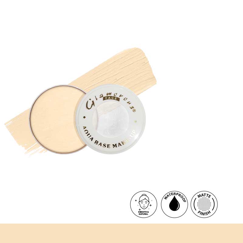 Glamorous Face Aqua White Base