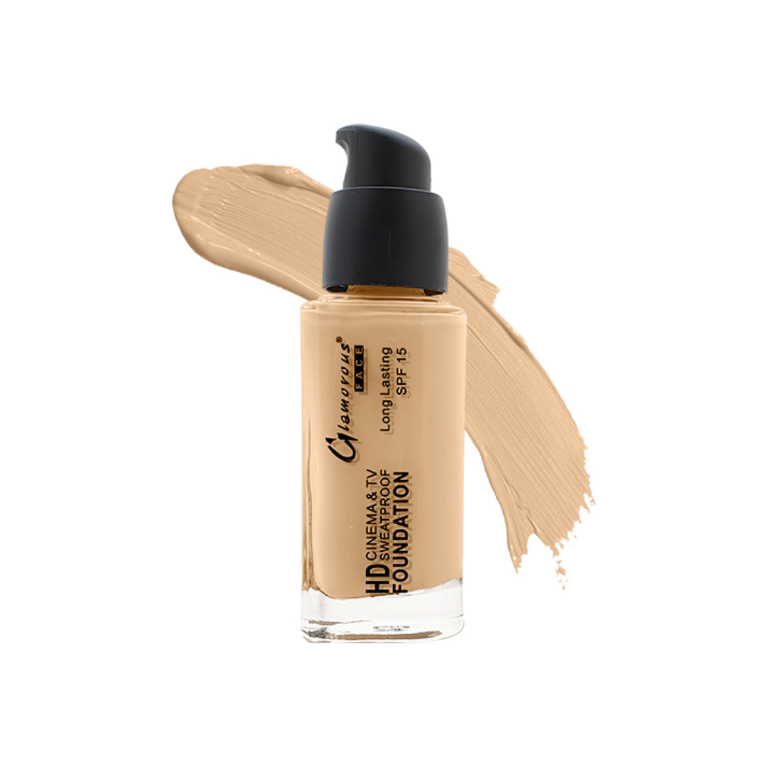 Glamorous Face HD Liquid Foundation Sweat Proof