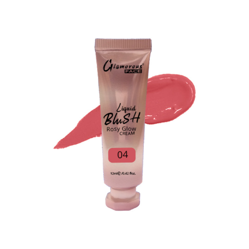 Glamorous Face Rosy Glow Liquid Blush Cream 12 ML