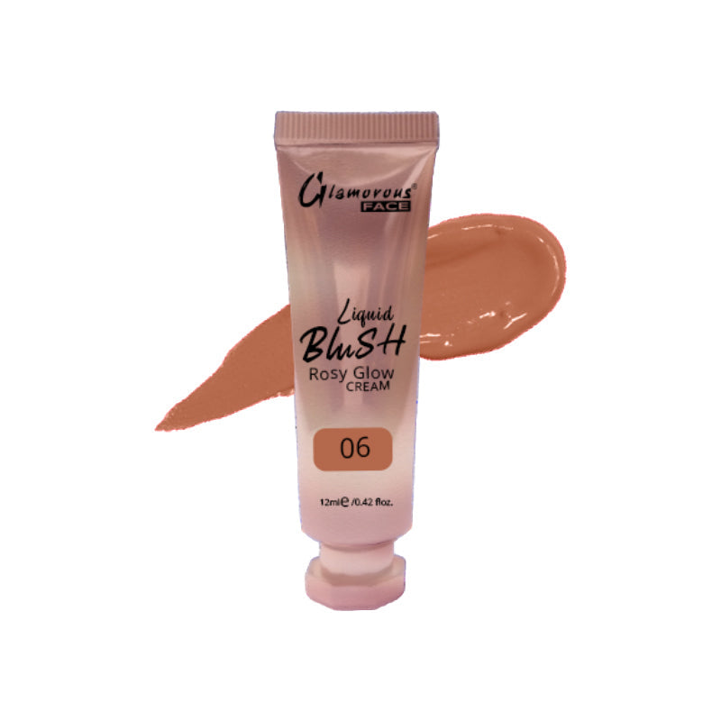Glamorous Face Rosy Glow Liquid Blush Cream 12 ML