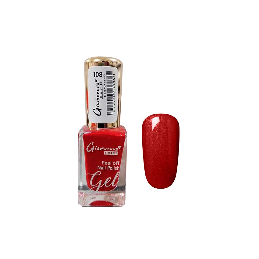 Glamorous Face Gel Peel Off Nail Polish