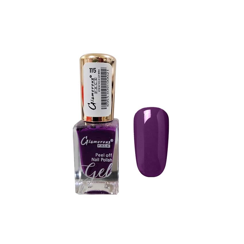 Glamorous Face Gel Peel Off Nail Polish