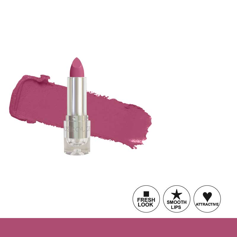 Glamorous Face Moisture Rich Lipstick (Silver Case)