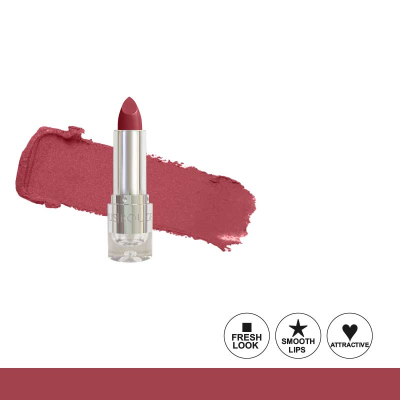 Glamorous Face Moisture Rich Lipstick (Silver Case)