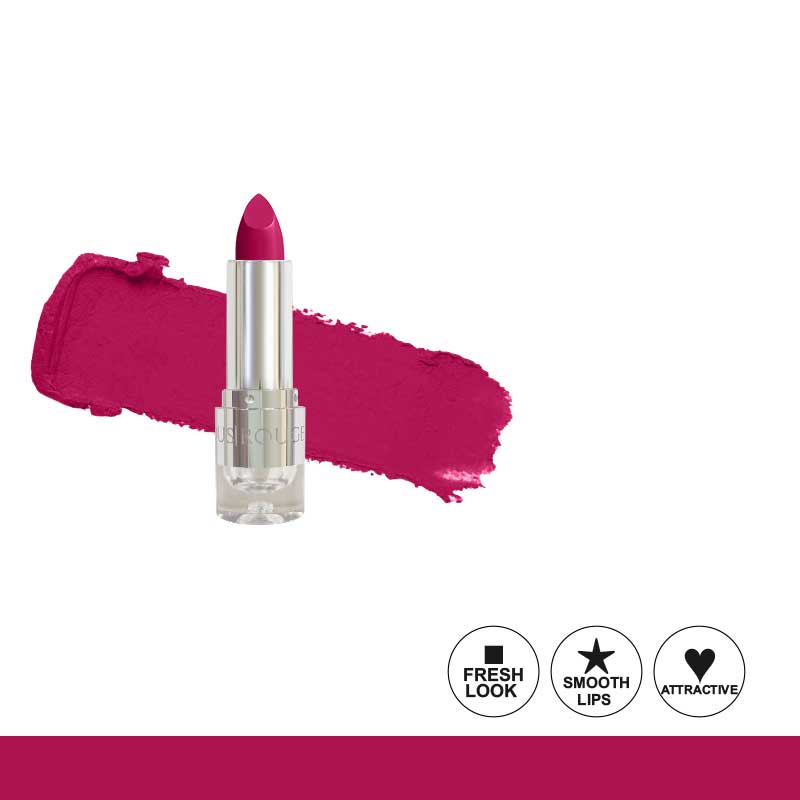 Glamorous Face Moisture Rich Lipstick (Silver Case)