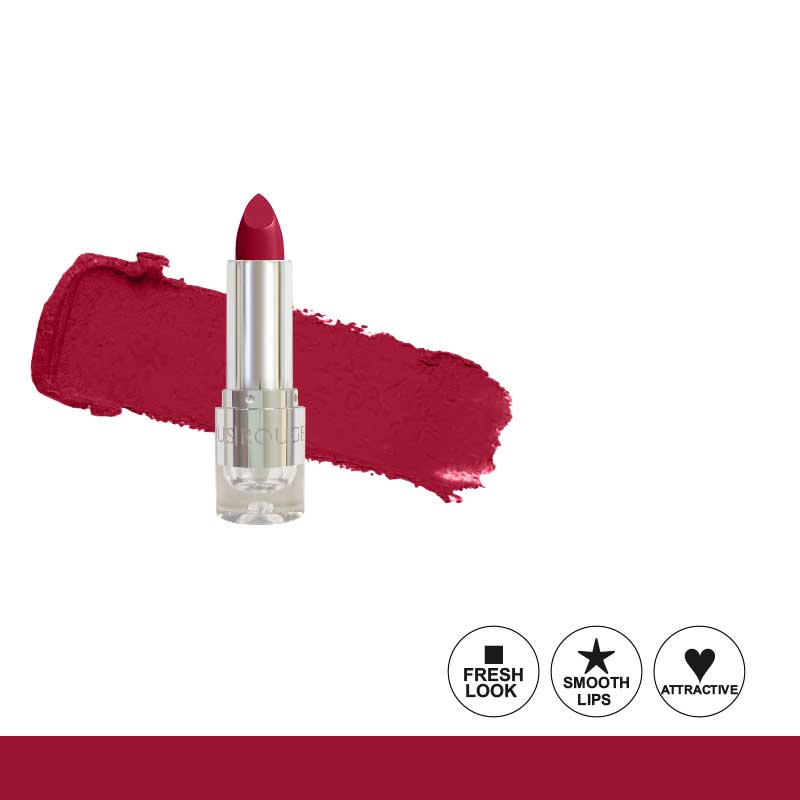 Glamorous Face Moisture Rich Lipstick (Silver Case)