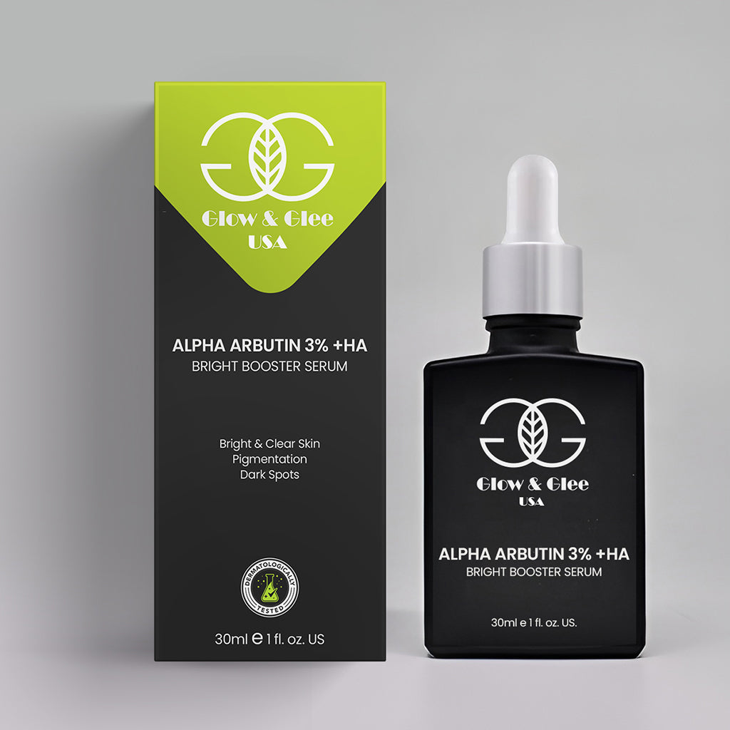 Glow & Glee Alpha Arbutin 3% + HA Bright Booster Serum 30 ML