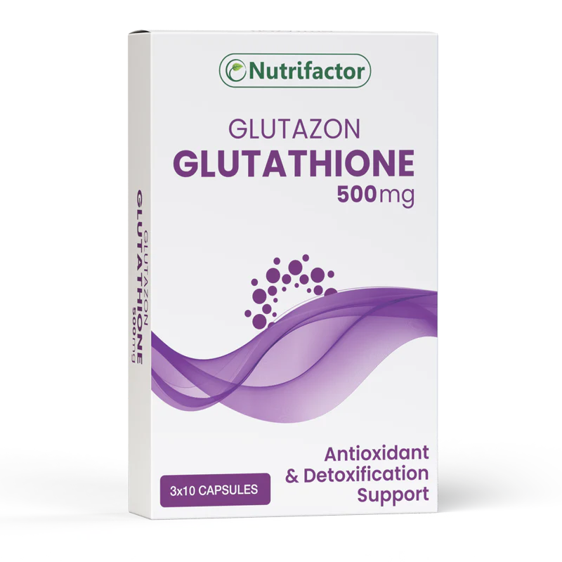 Nutrifactor Glutazon Glutathione 500 MG 30 Capsules