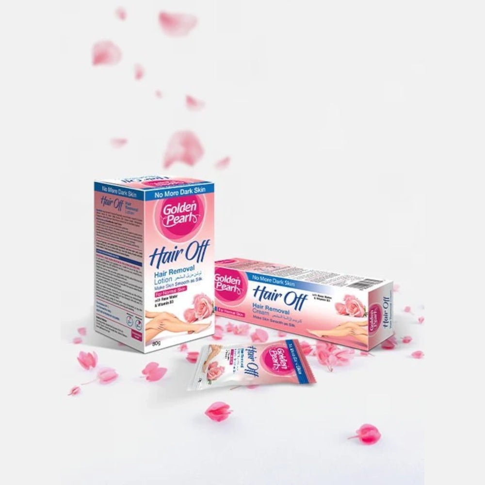 Golden Pearl Hair Off Hair Removal Cream Rose