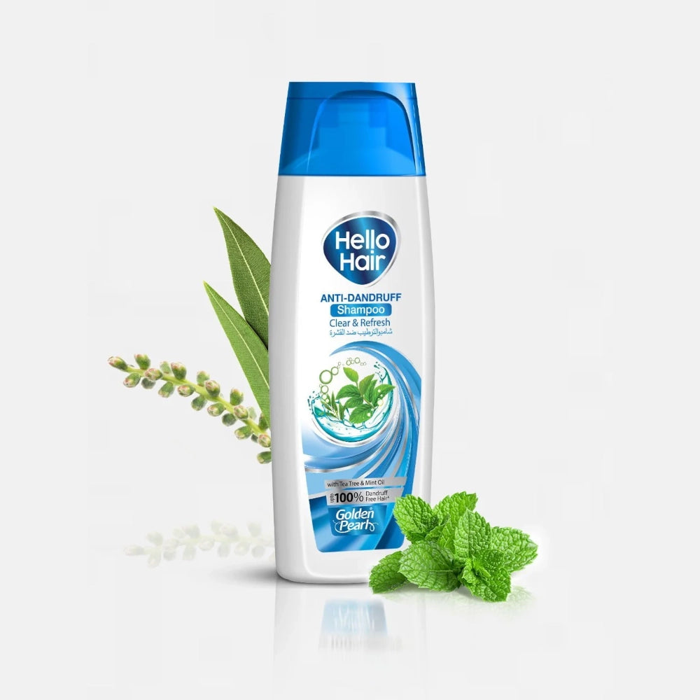 Golden Pearl Hello Hair - Anti-Dandruff Shampoo Clear & Refresh