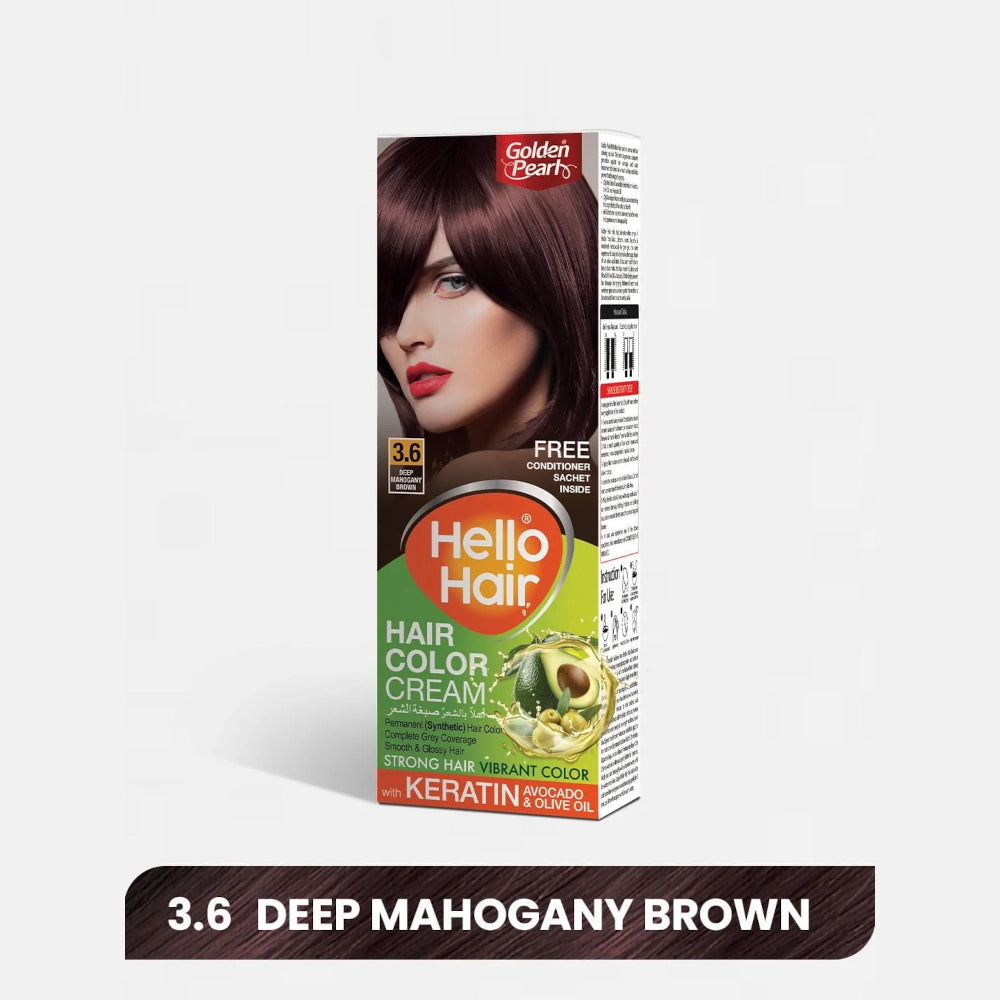 Golden Pearl Hello Hair - Hair Color Cream