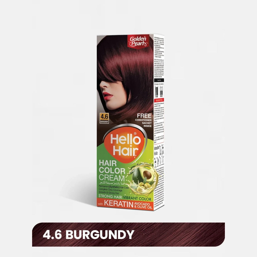 Golden Pearl Hello Hair Hair Color Cream –